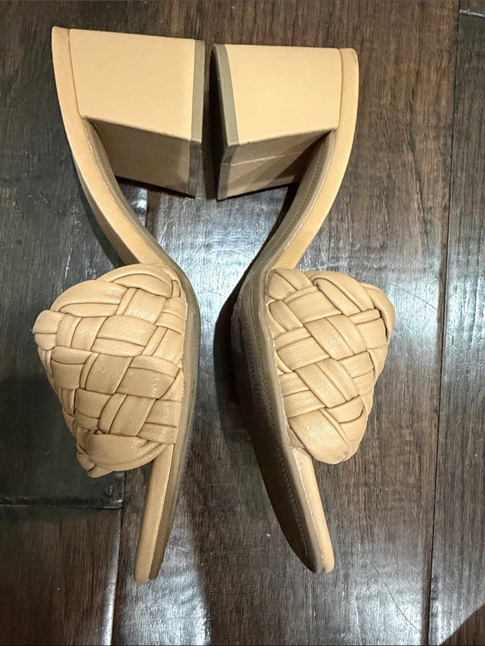 a new day Tan Braided Block Heel Mules - Picture 5 of 7
